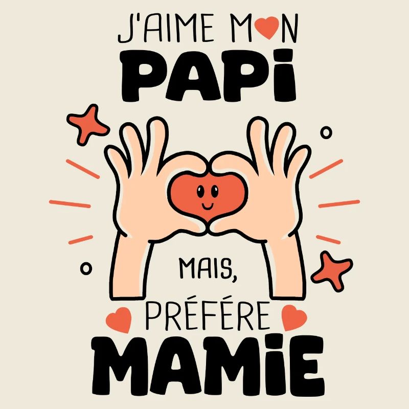 j'aime mon papi préfére mamie naissance bébé