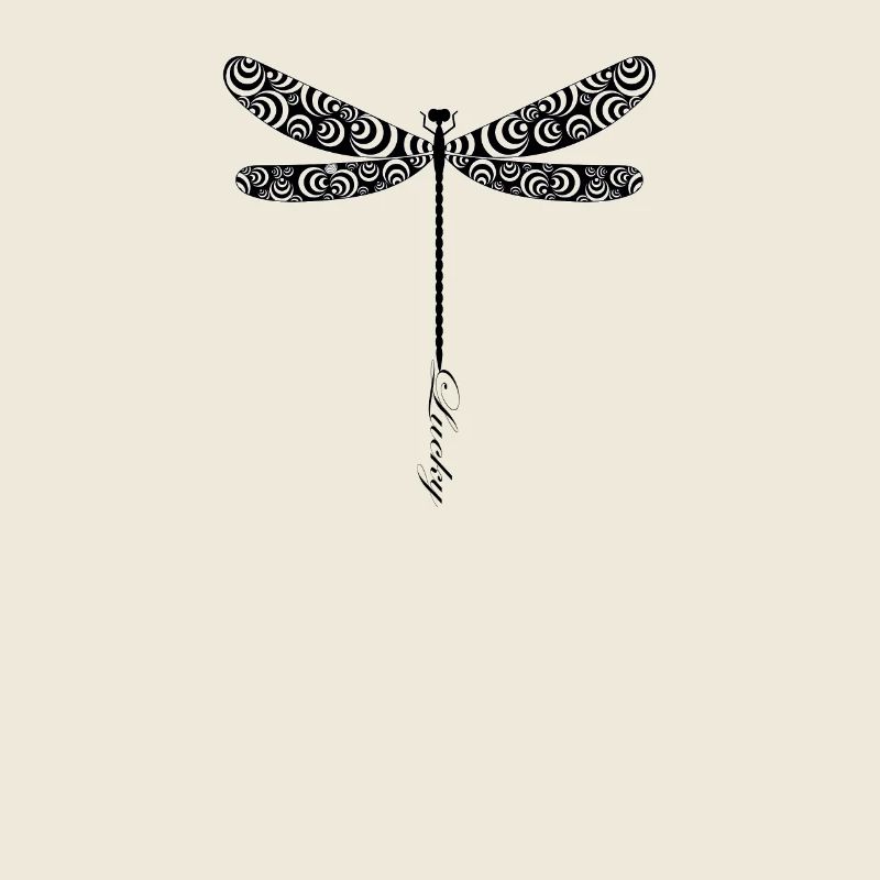 Glückslibelle Lucky Dragonfly