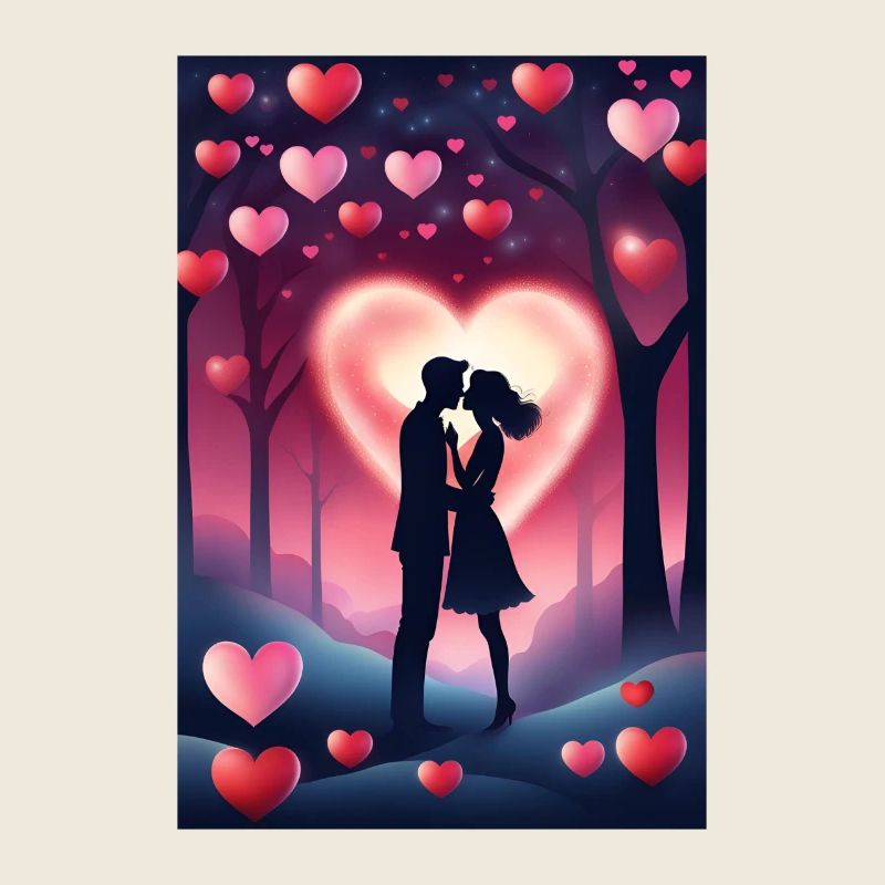 Baiser de la Saint-Valentin