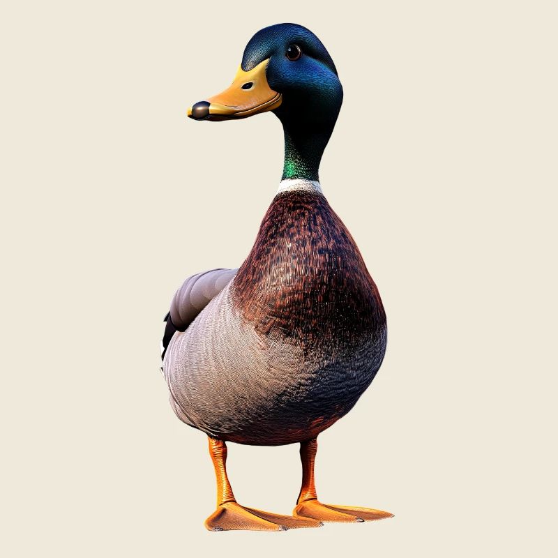 Canard, Canard colvert, Caneton, Caneton, , Canard