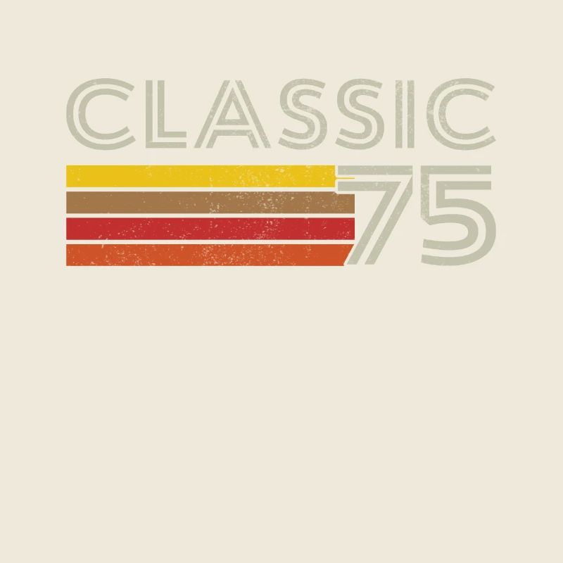 Rétro classique Numéro 75 Né en 1975