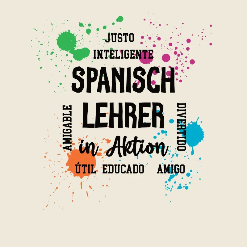 Spanisch Lehrer in Aktion Spanischlehrer Sprache