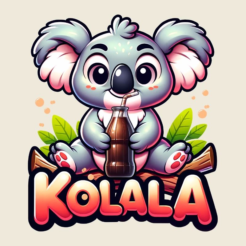 Kolala - Jeu de mots Koala mignon avec