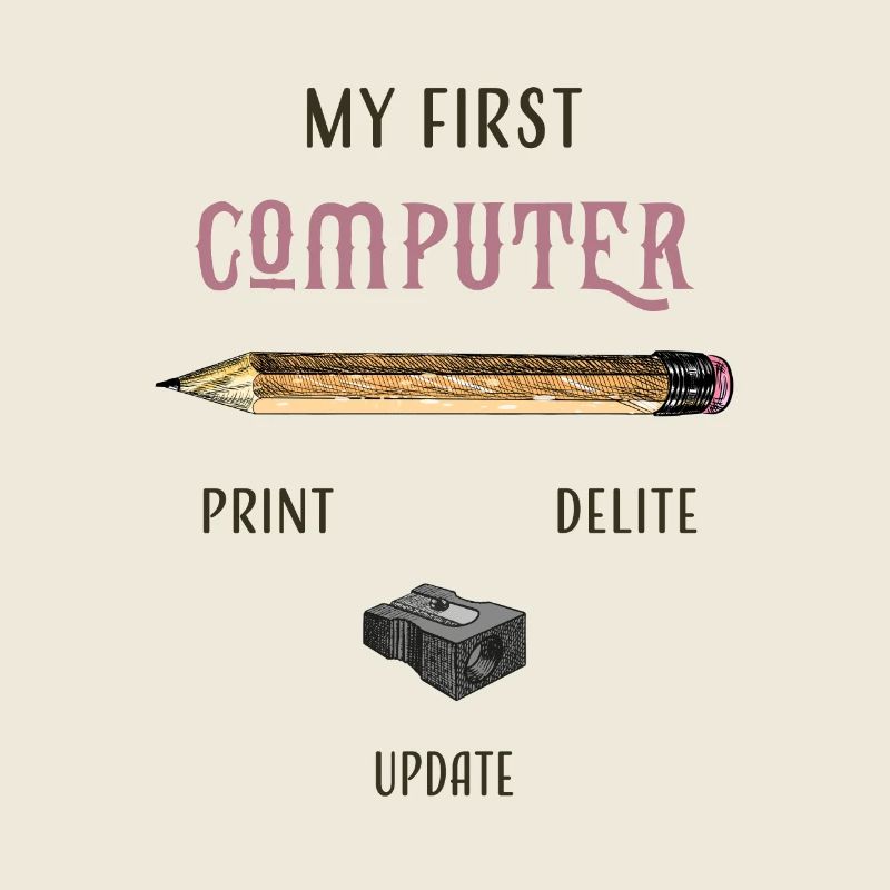 my first computer old school