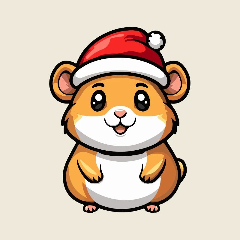 Hamster Weihnachten