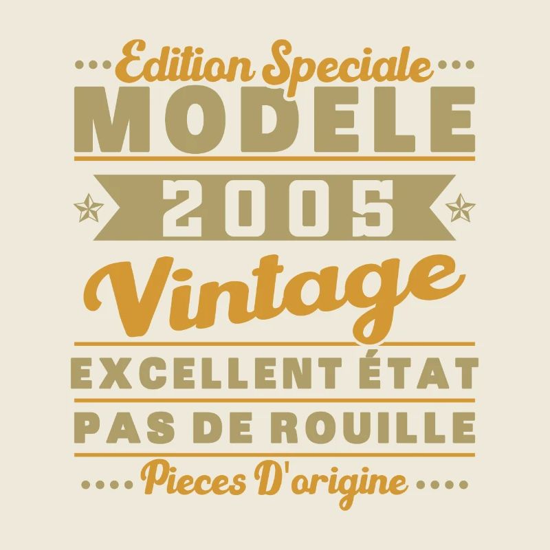 2005 Vintage Retro Module Birthday Gift