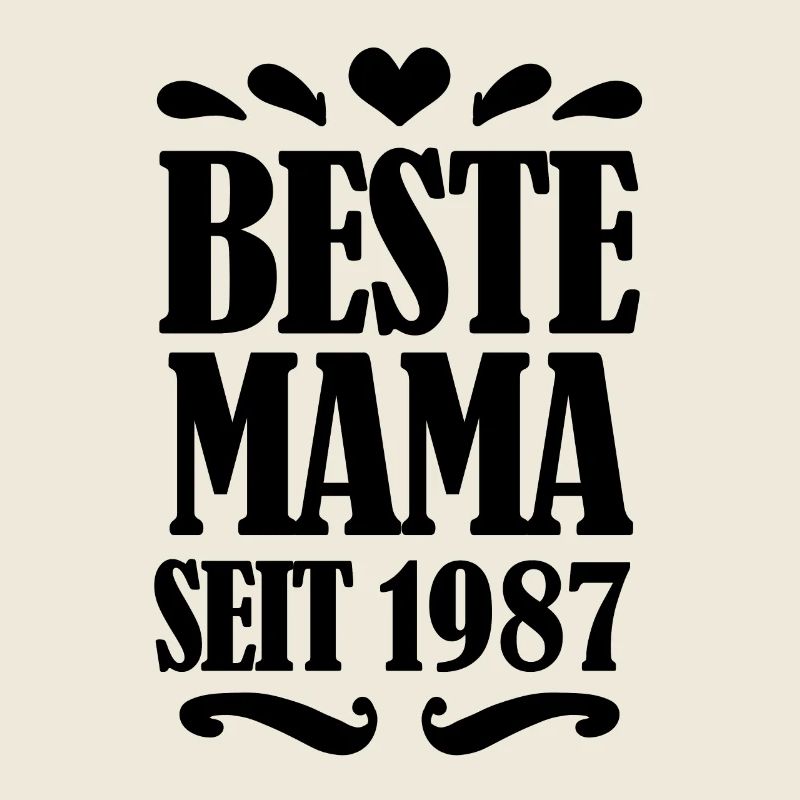 Beste Mama seit 1987 - Beste Mutter seit 1987