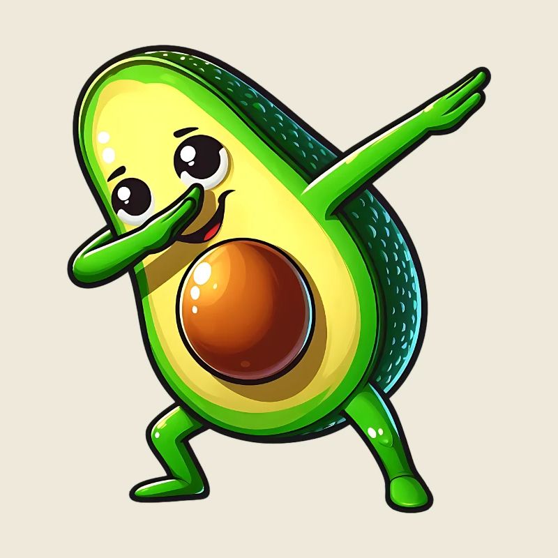 Avocado Dance: Happy Avocado Dance Figure
