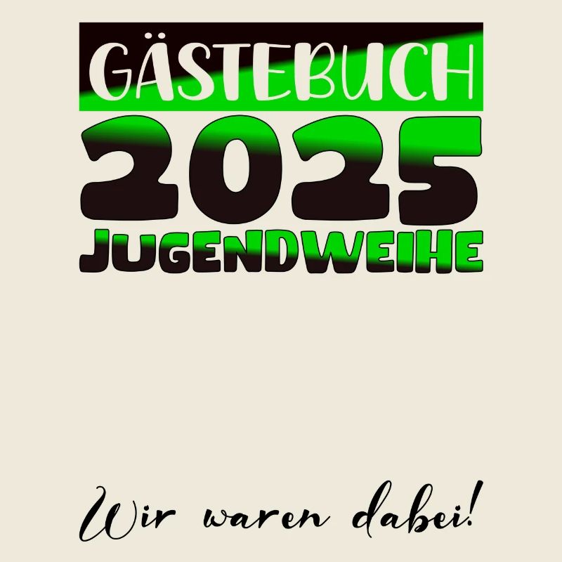 Jugendweihe 2025 Gästebuch Geschenk Mädchen Jungen