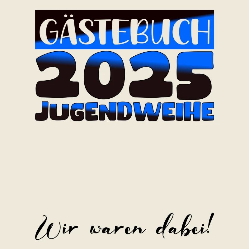 Jugendweihe 2025 Gästebuch Geschenk Mädchen Jungen