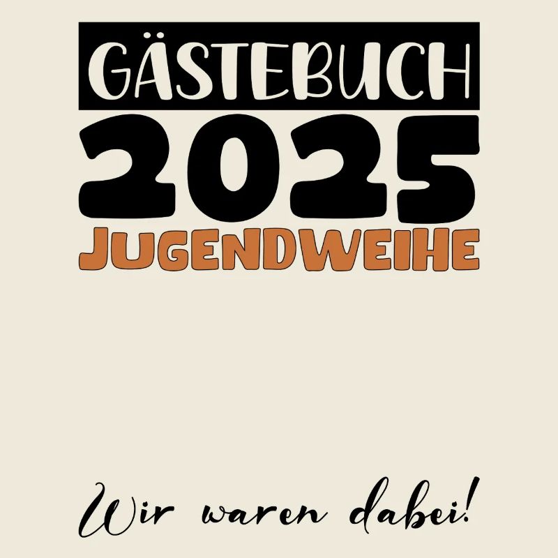 Jugendweihe 2025 Gästebuch Geschenk Mädchen Jungen
