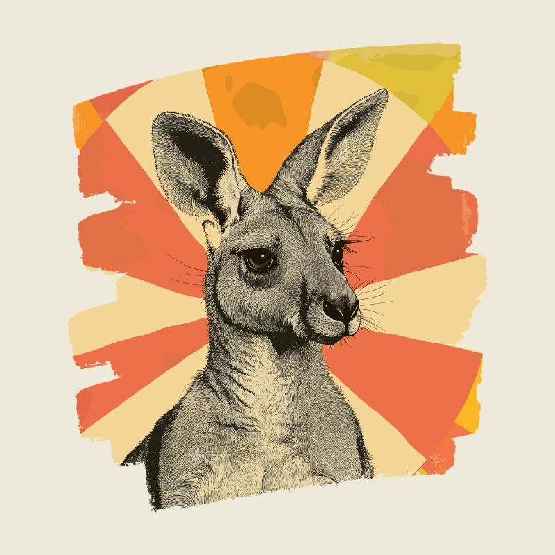 Känguru Retro