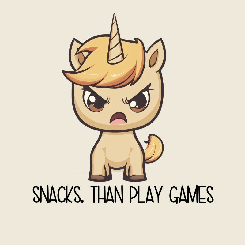 Angry Unicorn – Snacks Than Play Games