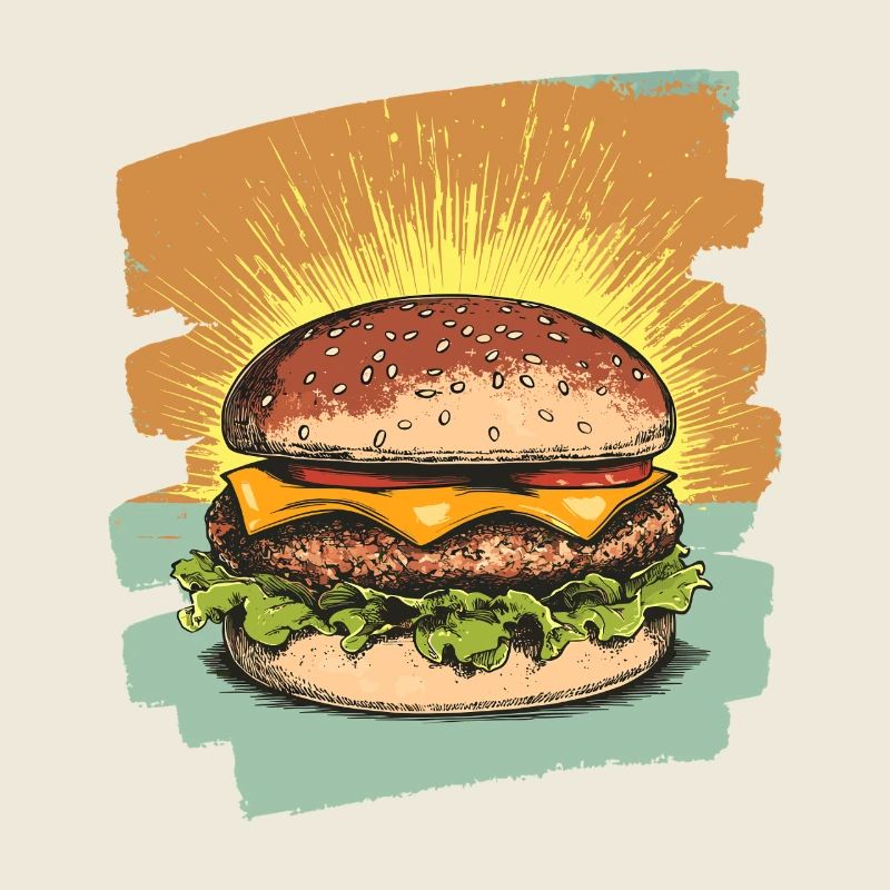 Burger Retro