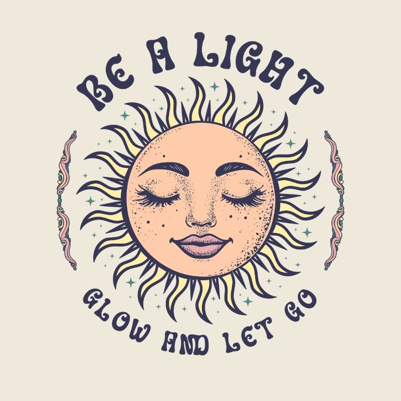 Boho Sun Bohemian Spirituality Sun Face