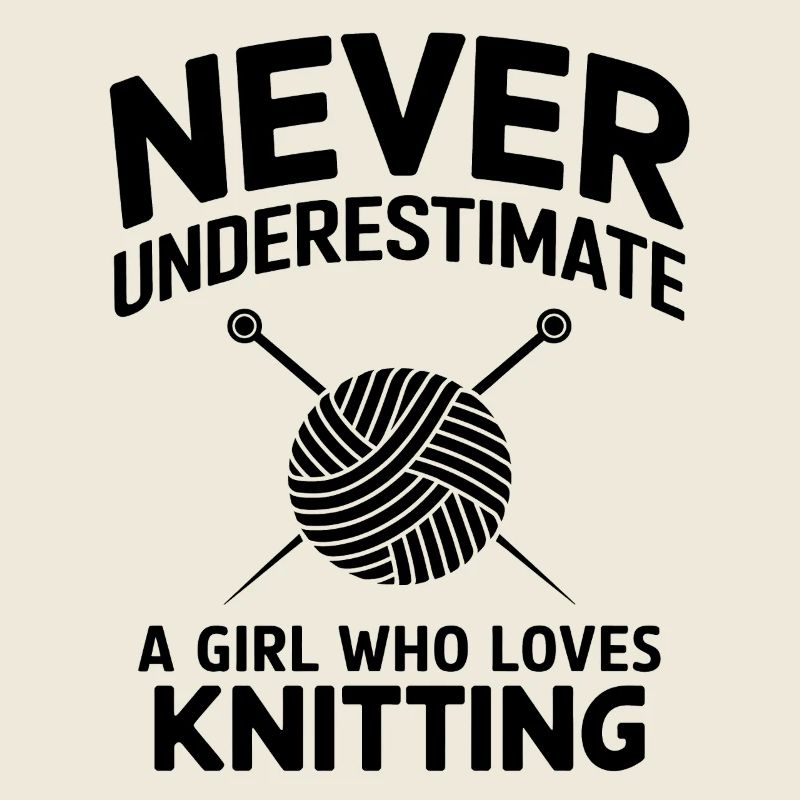 Knitting Saying Wool Funny Knitting Gift