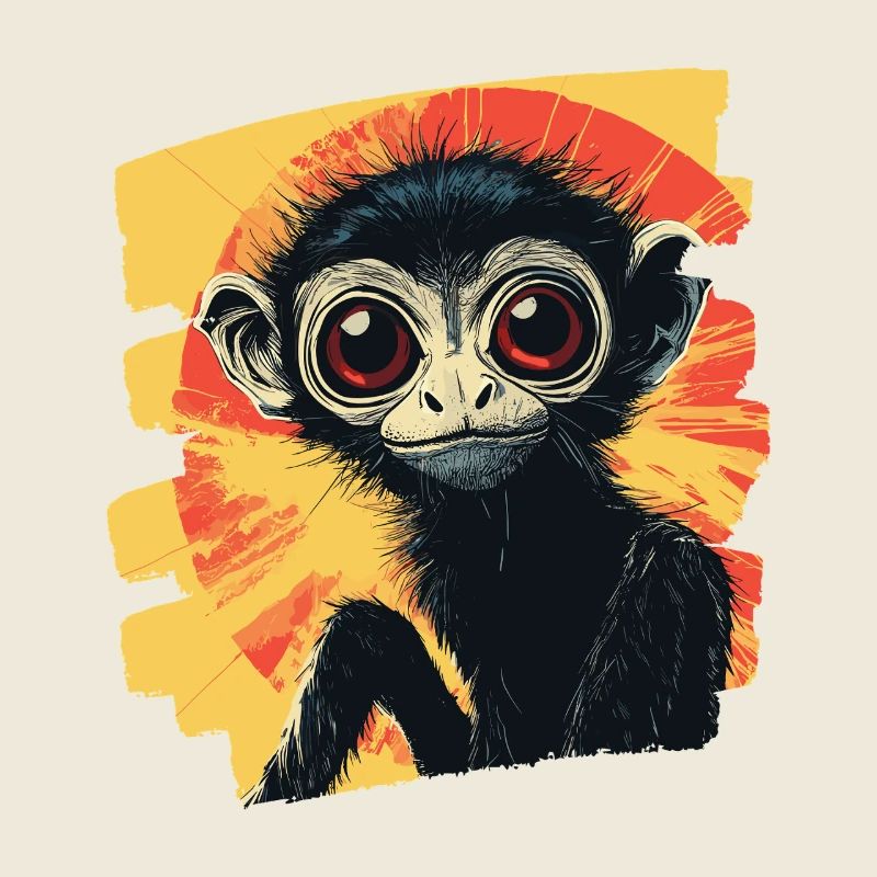 Spider Monkey Retro
