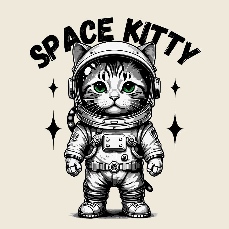 Cat Space Kitty Space Astronaut Carnival Fun