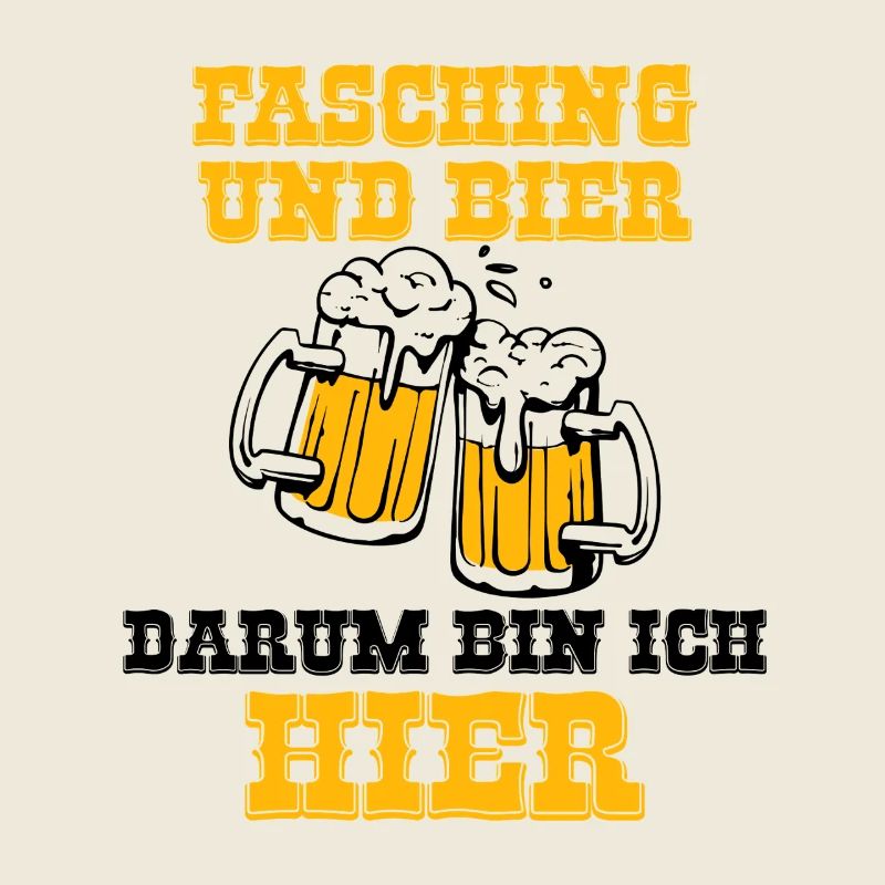 „Fasching und Bier, darum bin ich hier“🍻