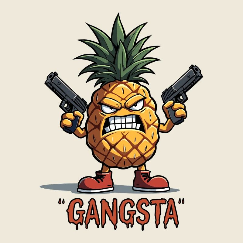 Pineapple Fruity Gangsta L’ananas le plus dur du monde