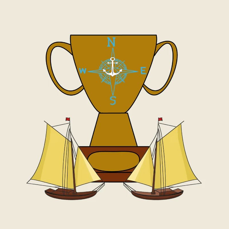 Sailing Ship Cup Winner Award Ceremony Boat