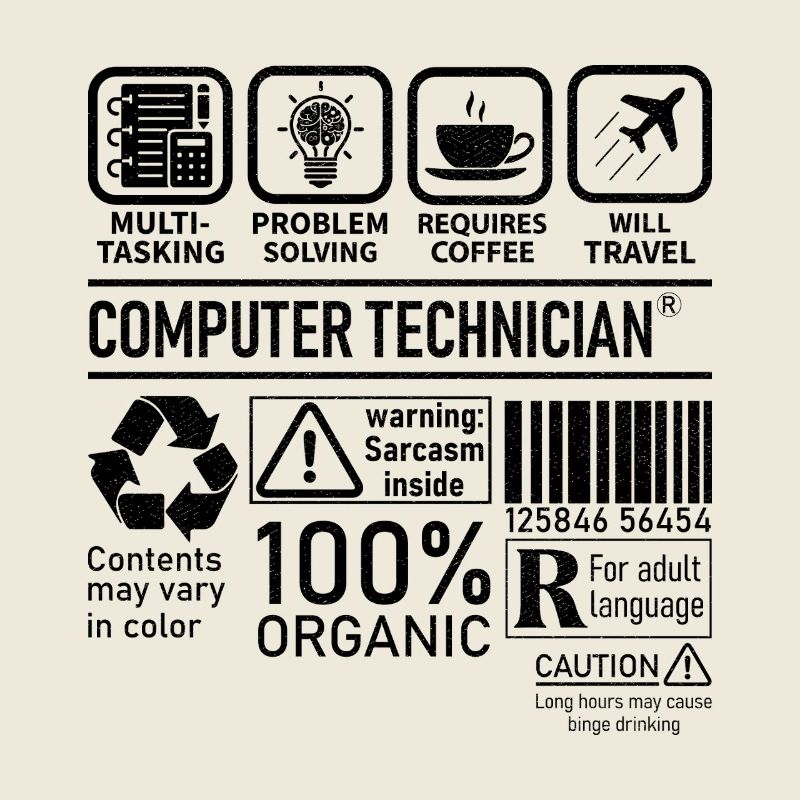 Technicien en informatique multitâche résolution de problèmes