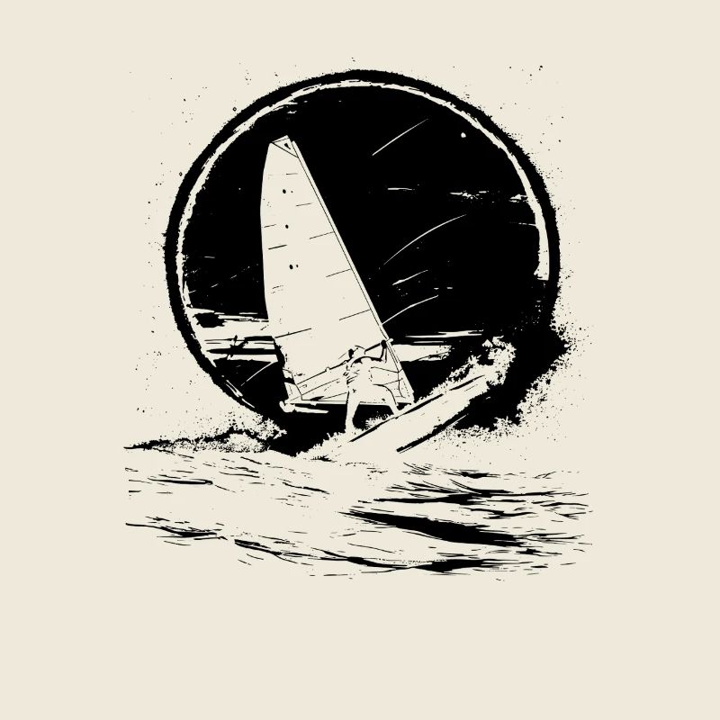 Windsurfen Grafik