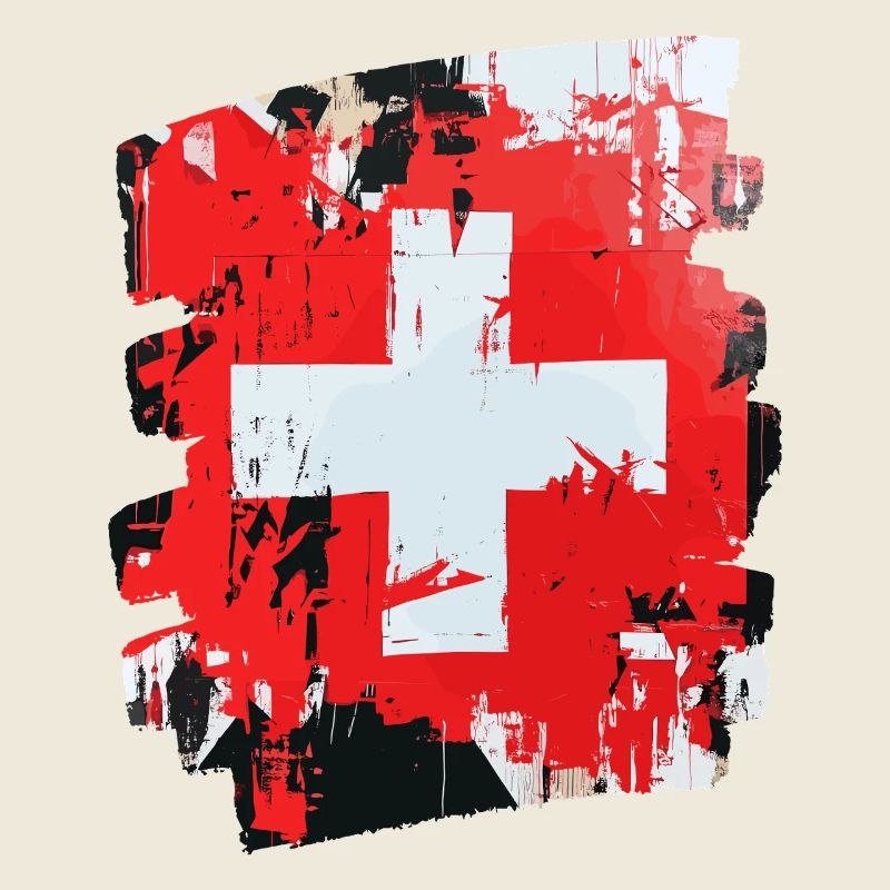 Schweizer Flagge Schweiz