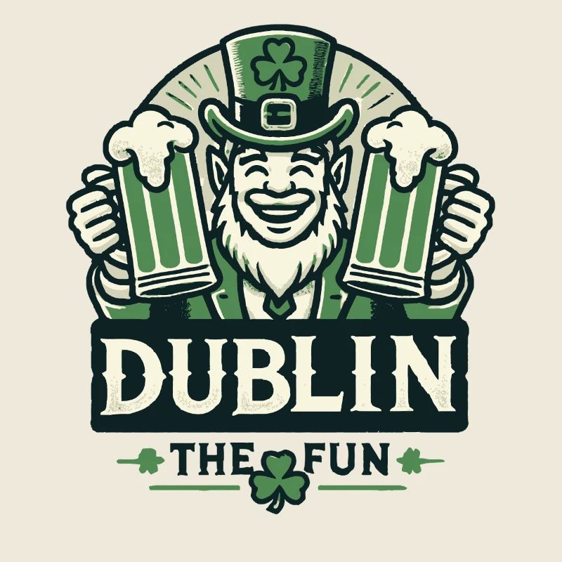 Dublin Spaß St. Patricks Tag Feier