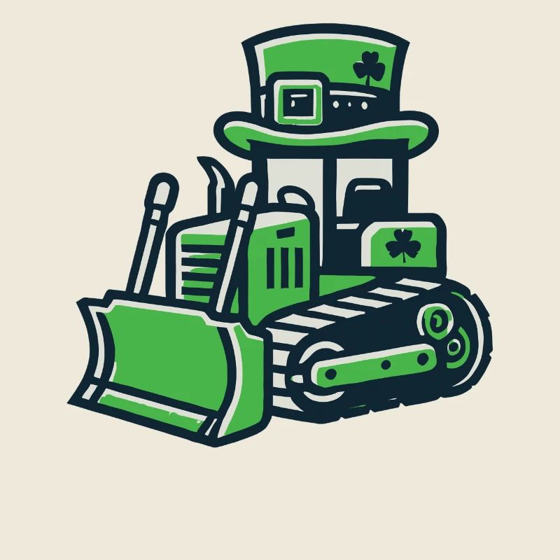 St. Patrick's Day Bagger Glücksbringer