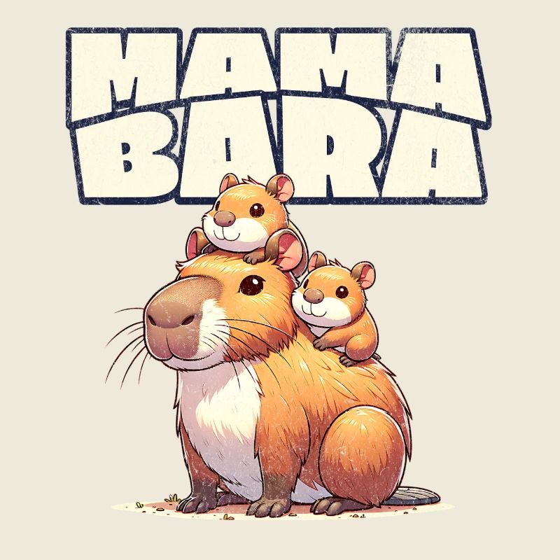 Mamabara Mutter Capybara