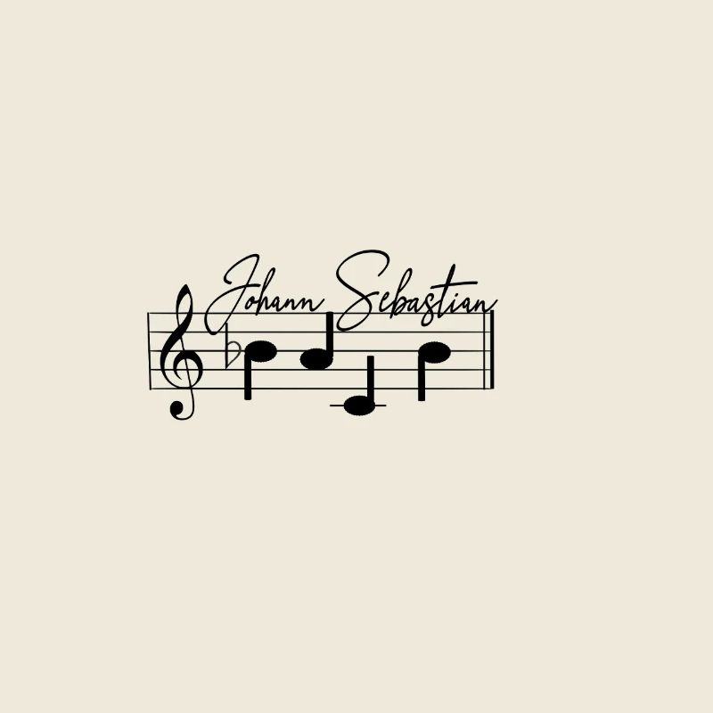 Johann Sebastian Bach Sheet Music Notation
