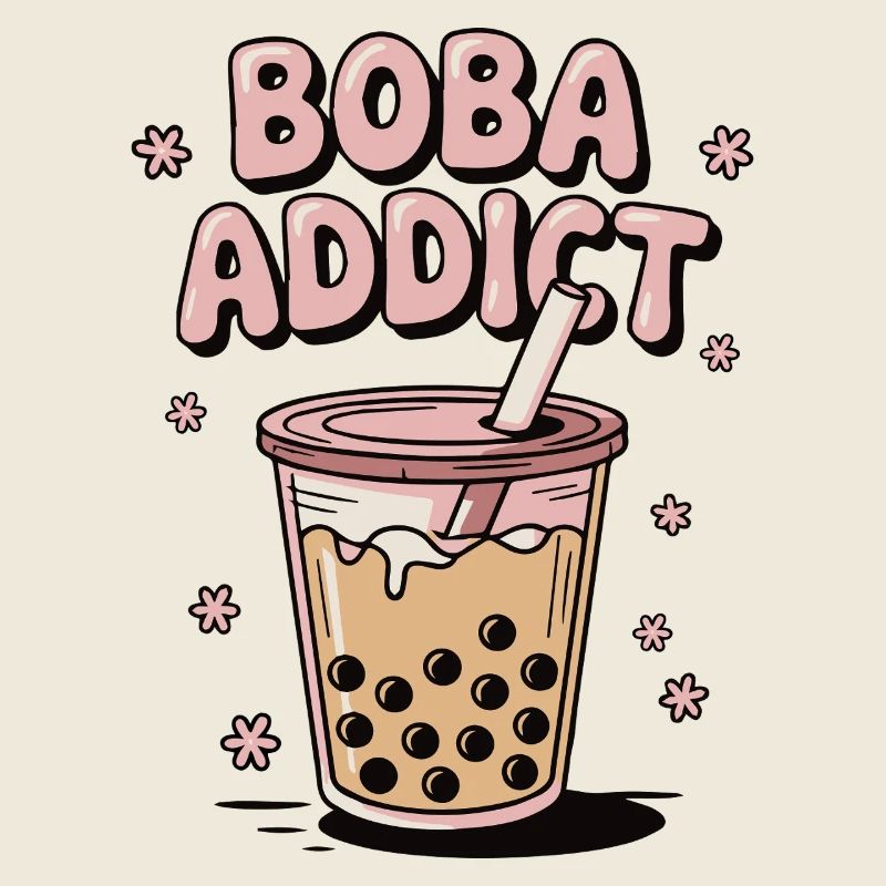 Boba Addict Tasse De Thé Bubble Perles De Tapioca