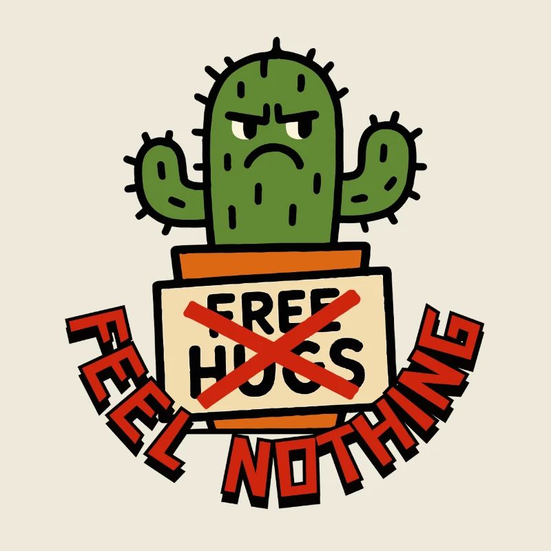 Feel Nothing - Pas de câlins gratuits du cactus