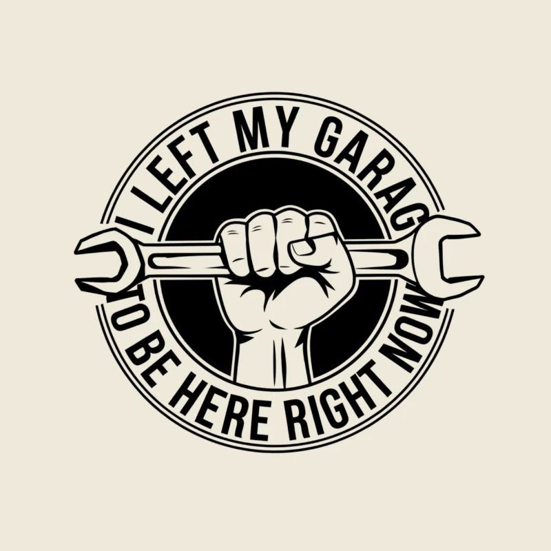 Funny Screwdriver Saying Garage