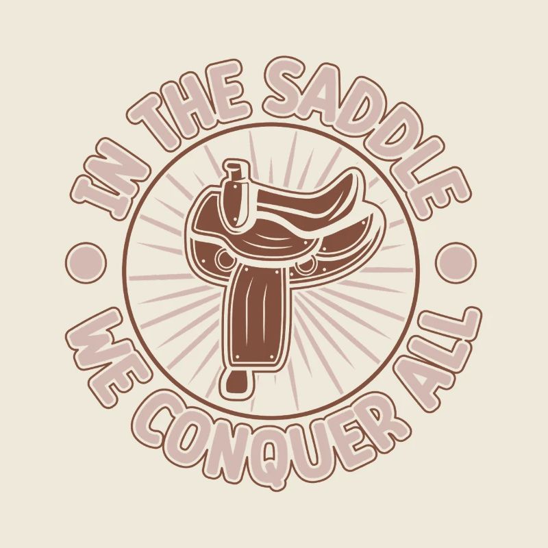Hobby Horse Cavalier Selle We Conquer All
