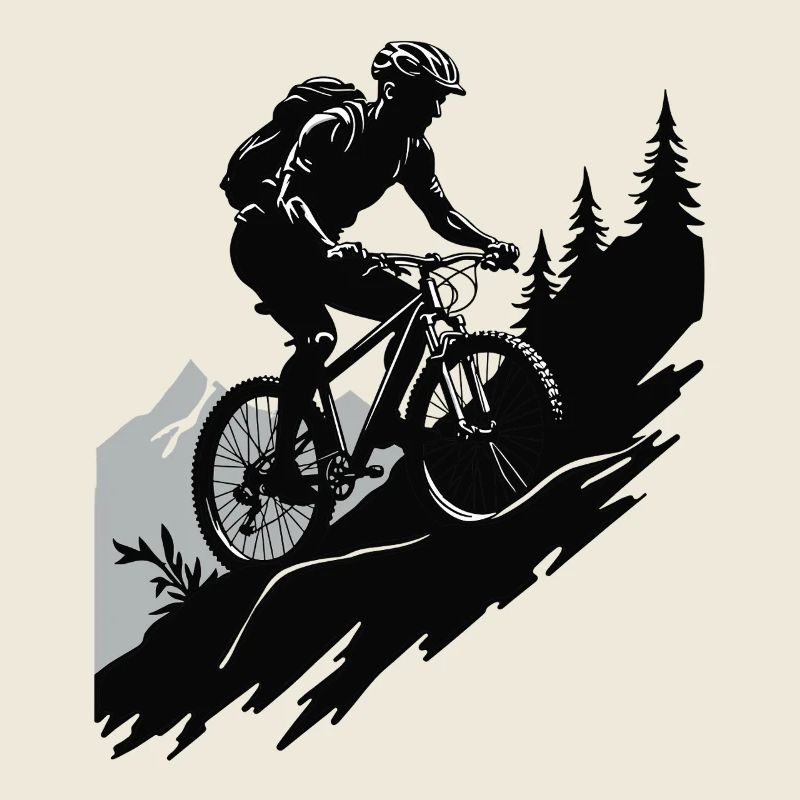 Aventure en VTT dans la nature