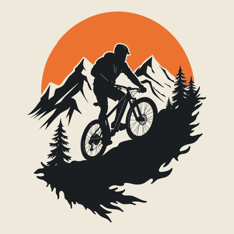 Aventure en VTT dans la nature