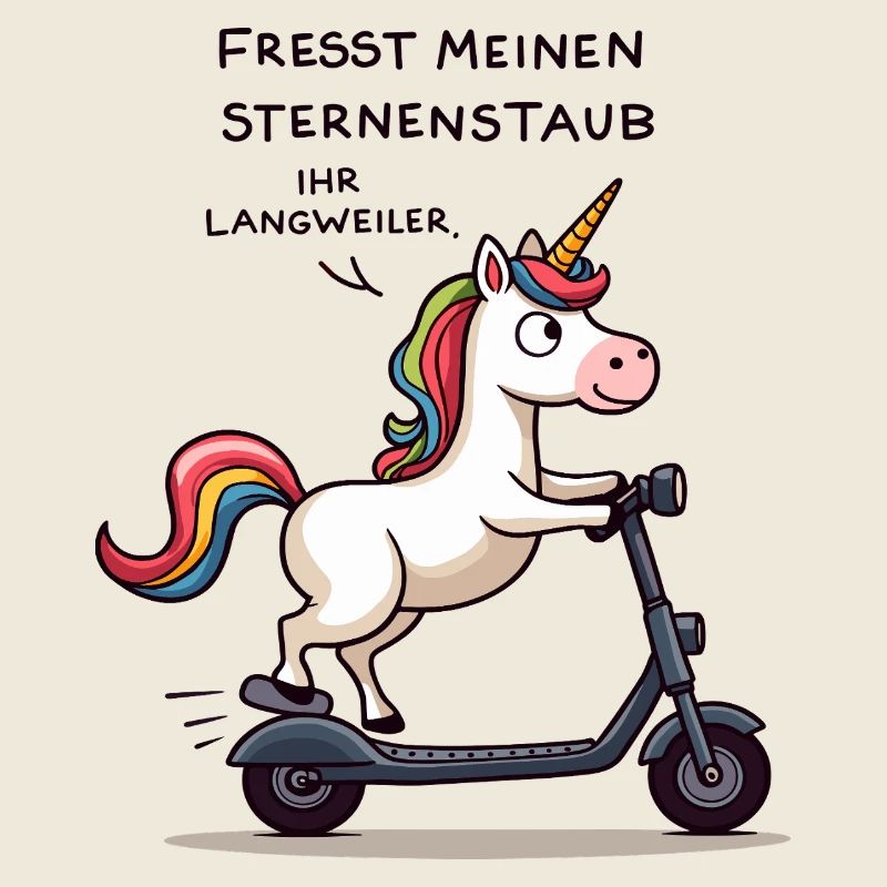 Roller-Einhorn