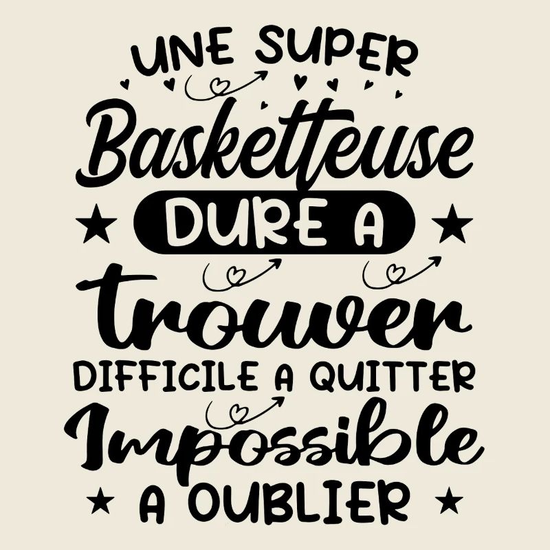 Une Super Basketteuse - Cadeau basketteuse