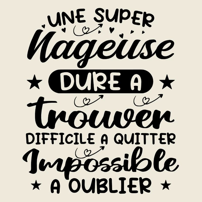 Une Super Nageuse - Cadeau nageuse