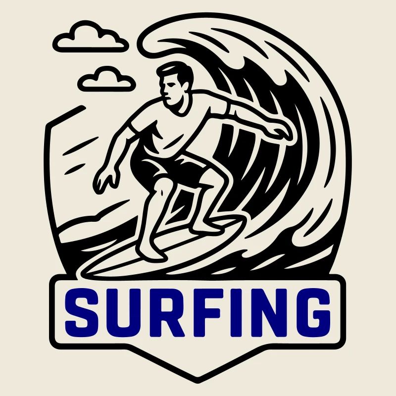 Surfing Symbol Surfer