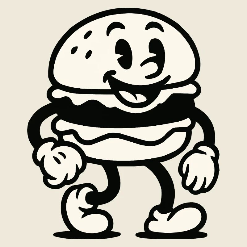 burger comic