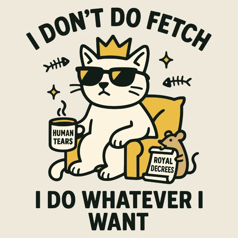 Roi des chats avec liberté de désir