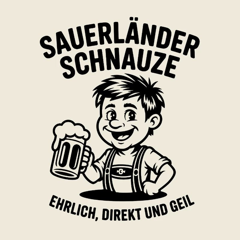 Sauerländer museau honnête, direct et corné