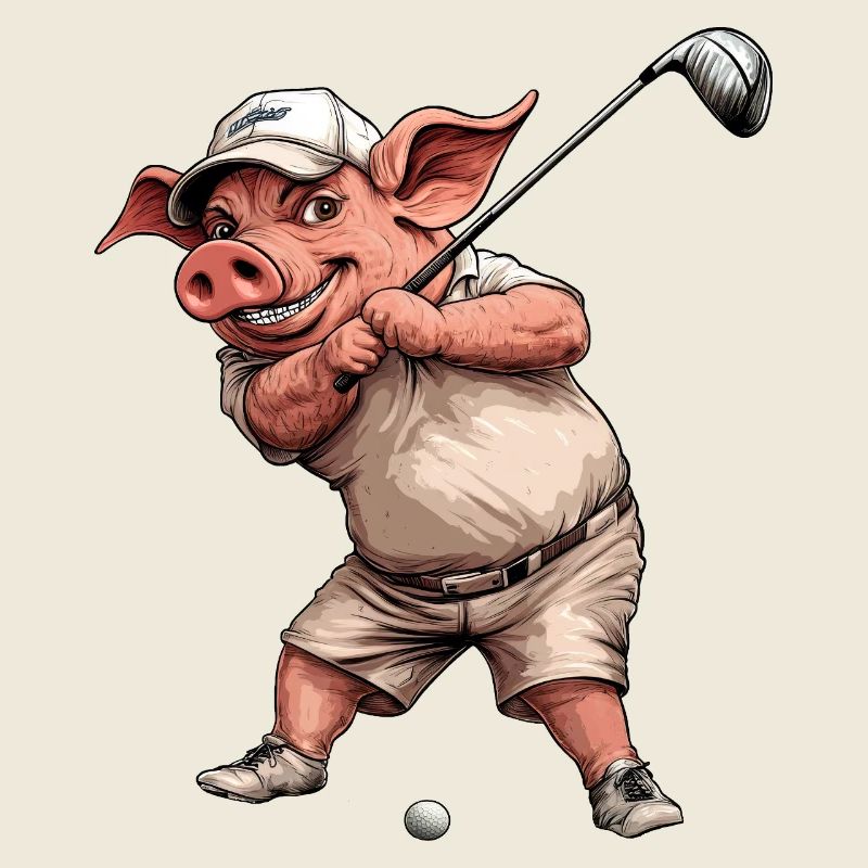 Golf Schwein