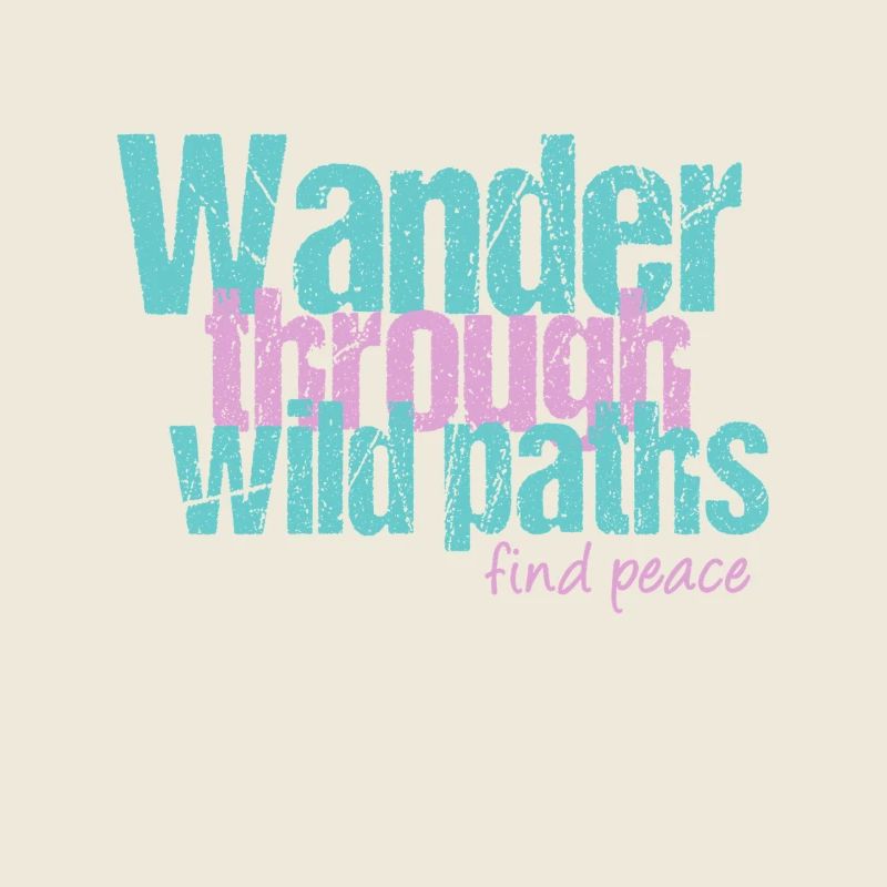 Wandere durch wilde Pfade