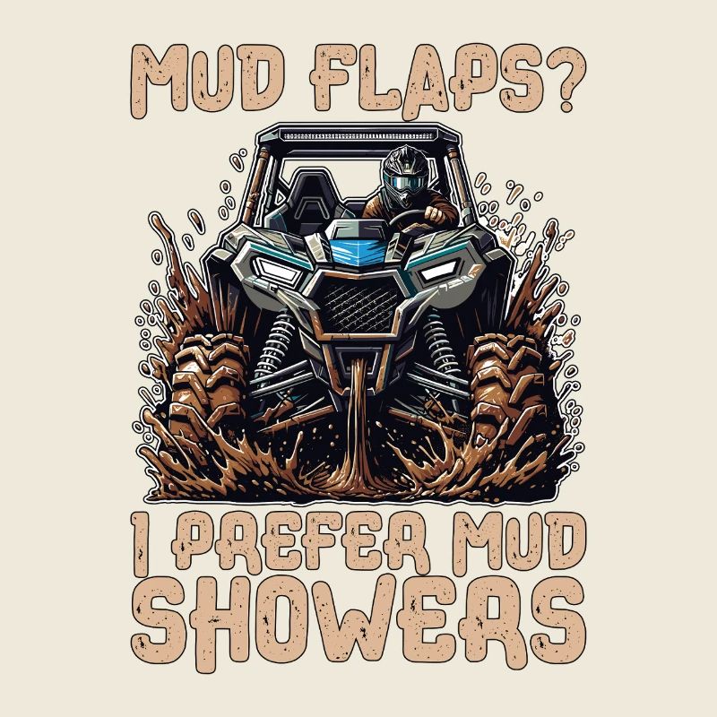 Garde-boue de course de boue Je préfère l’amateur de boue