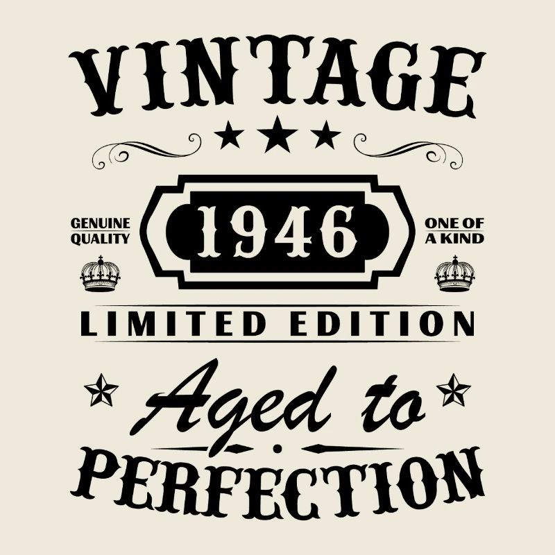 80 Years 1946 Vintage Anniversary Gift