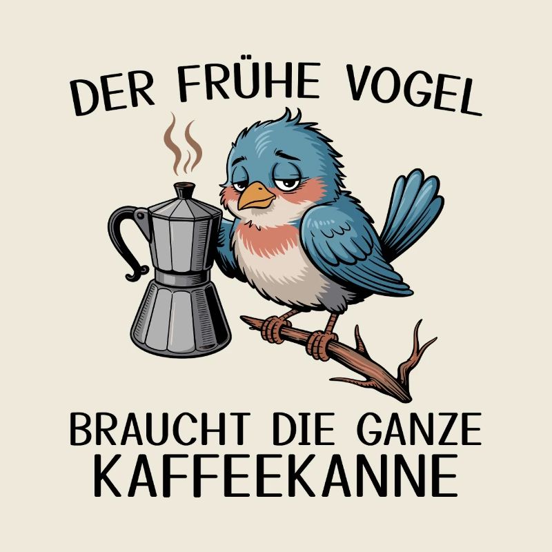 The early bird needs the whole coffee pot